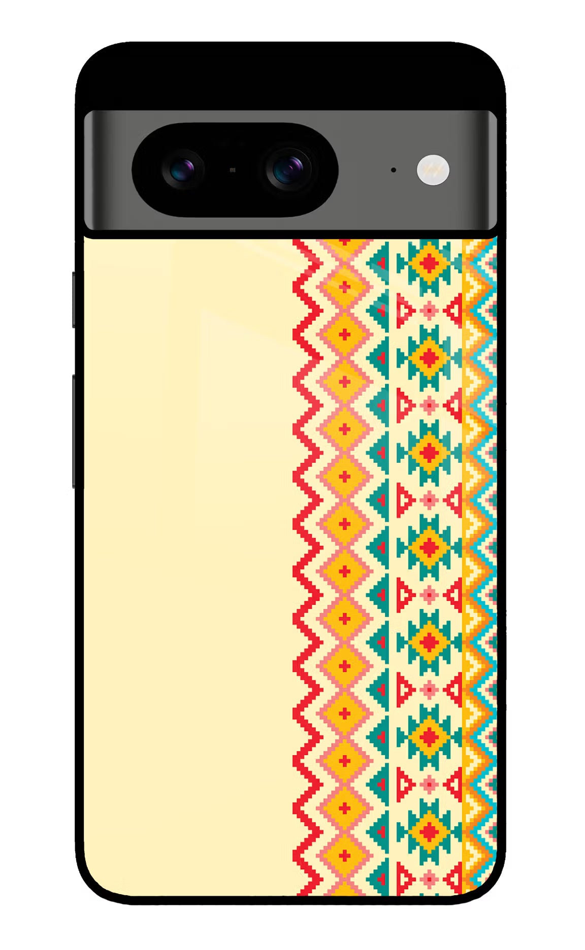 Ethnic Seamless Google Pixel 8 Glass Case
