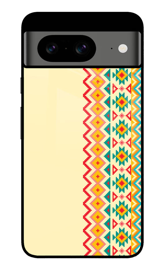 Ethnic Seamless Google Pixel 8 Glass Case
