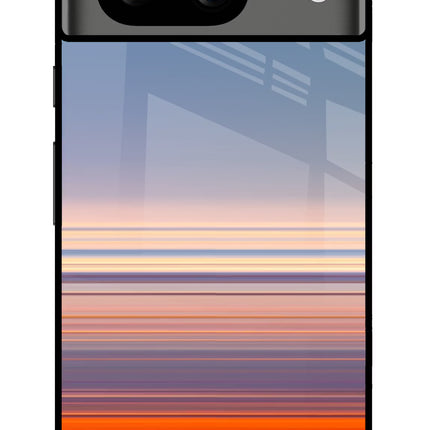 Morning Colors Google Pixel 8 Glass Case Back Cover by Casekaro