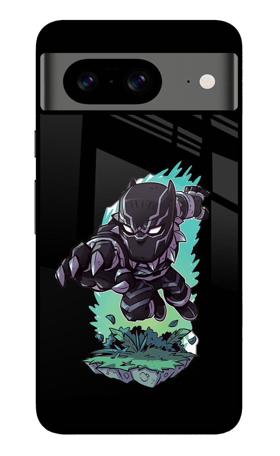 Black Panther Google Pixel 8 Back Cover, Glass case