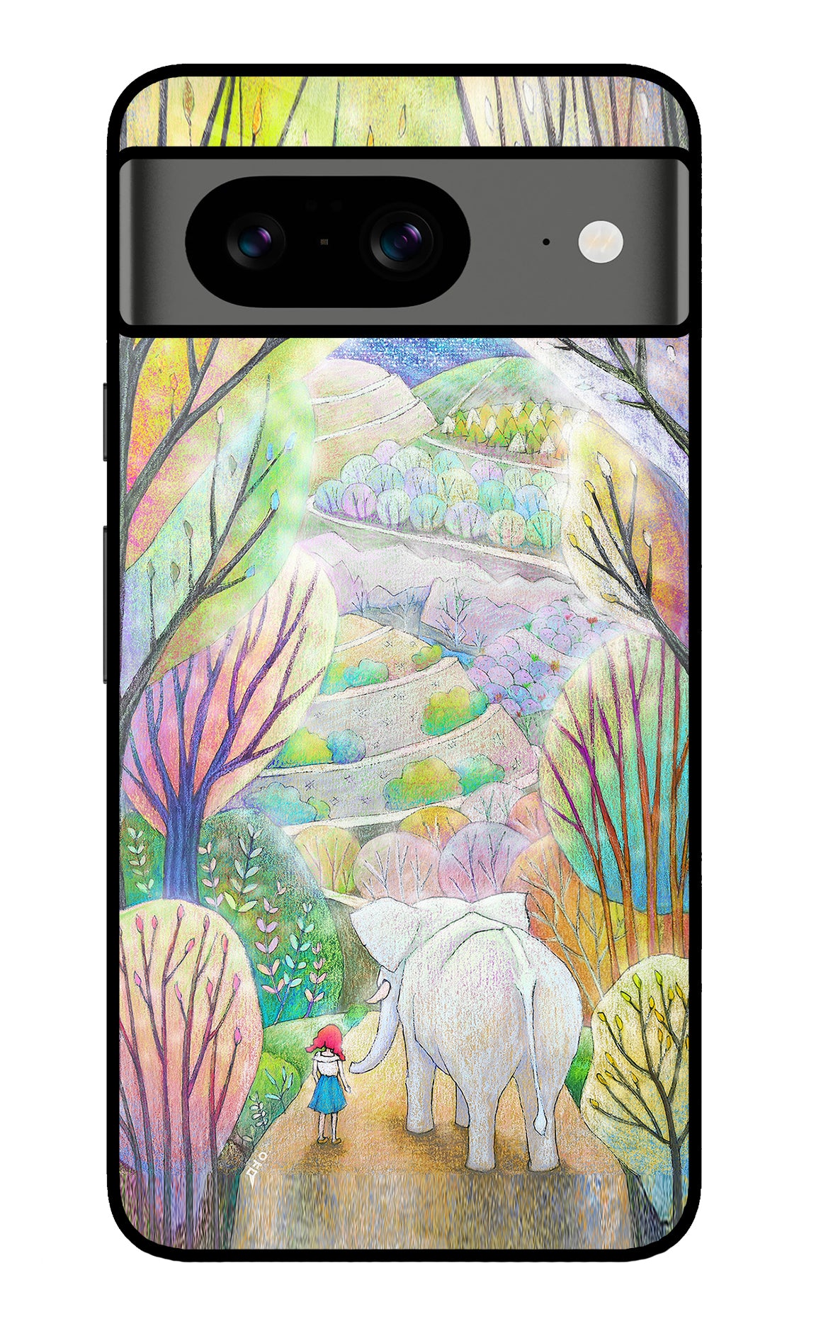 Nature Painting Google Pixel 8 Back Cover