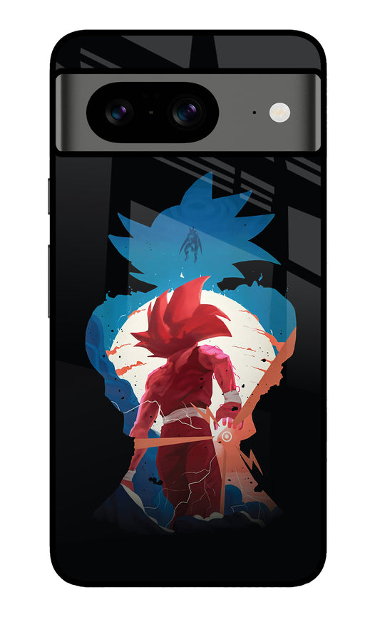 Goku Google Pixel 8 Glass Case