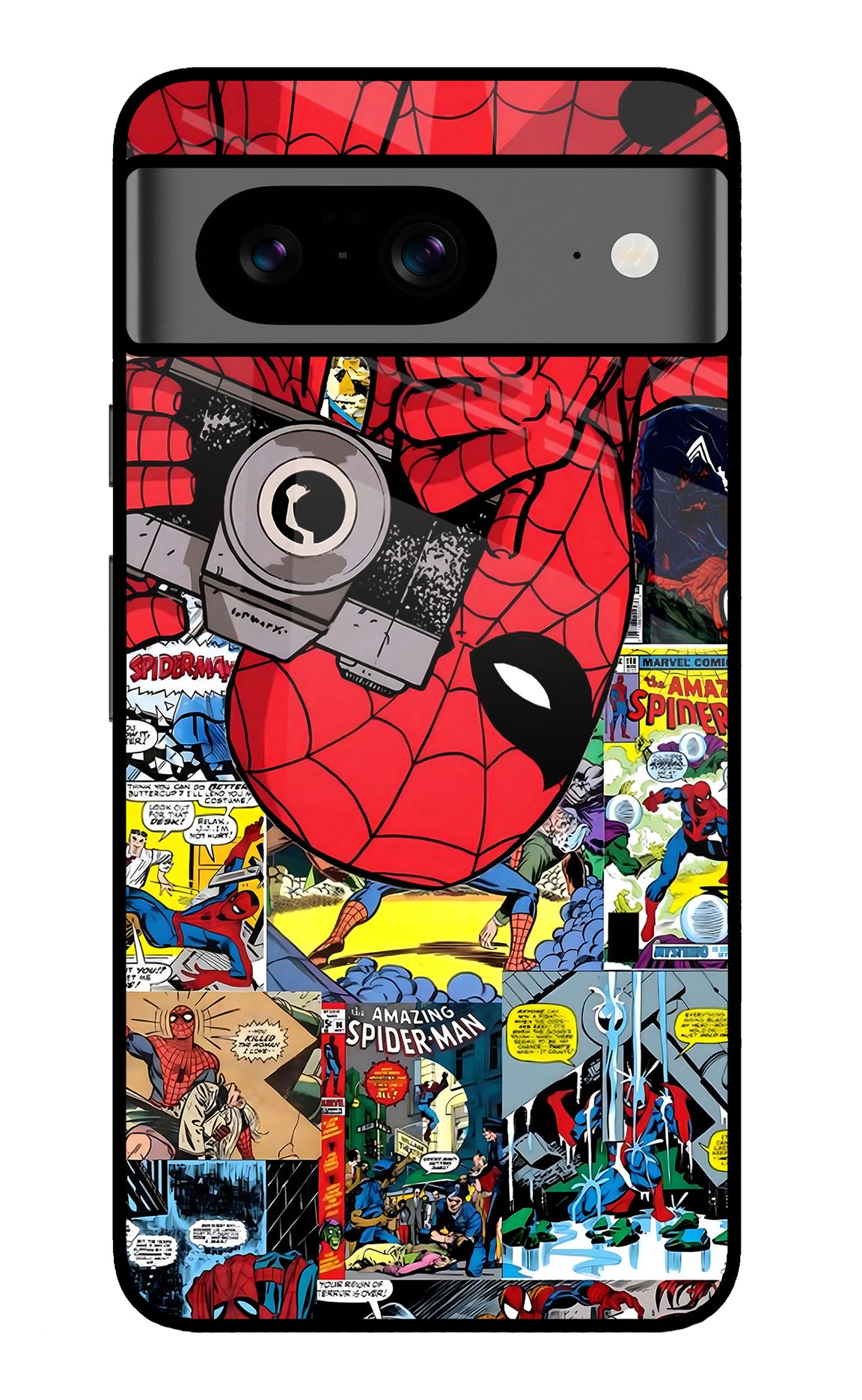 Spider Man Google Pixel 8 Back Cover