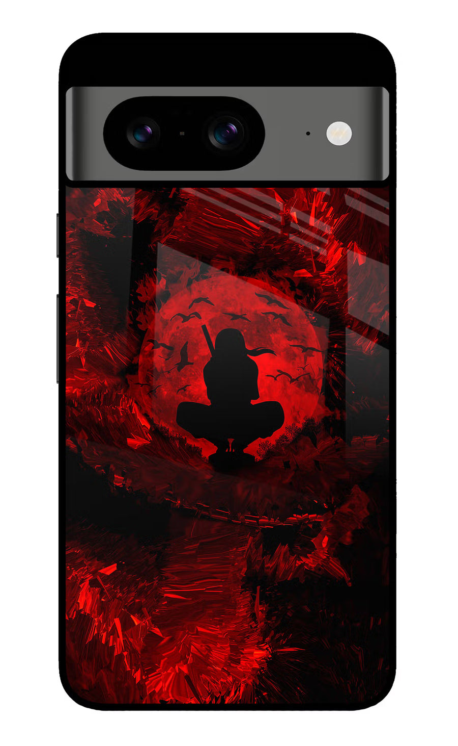 Itachi Uchiha Google Pixel 8 Back Cover, Glass case
