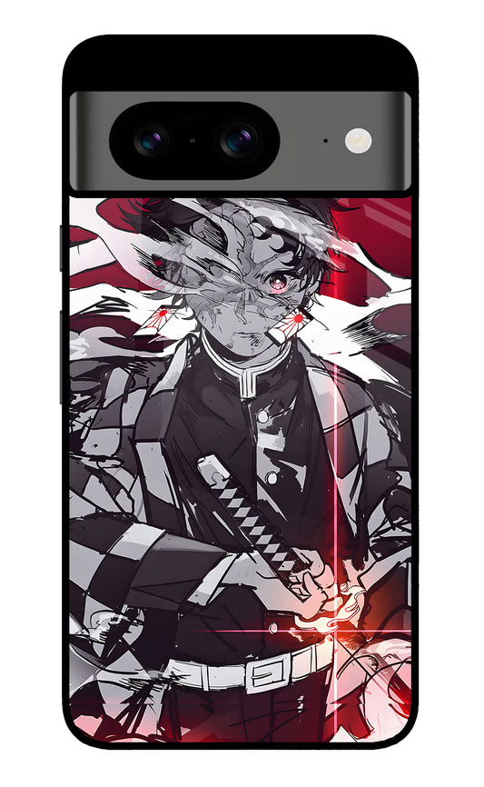Demon Slayer Google Pixel 8 Glass Case