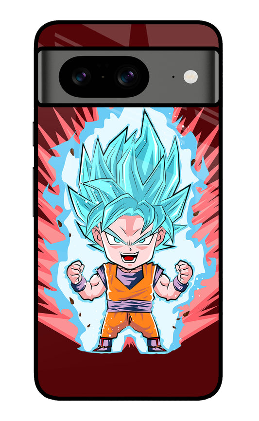 Goku Little Google Pixel 8 Glass Case