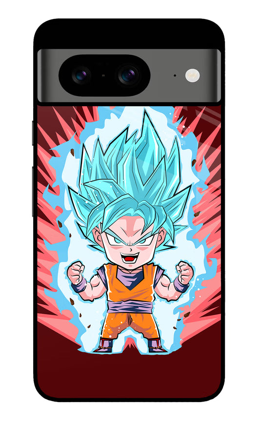 Goku Little Google Pixel 8 Glass Case