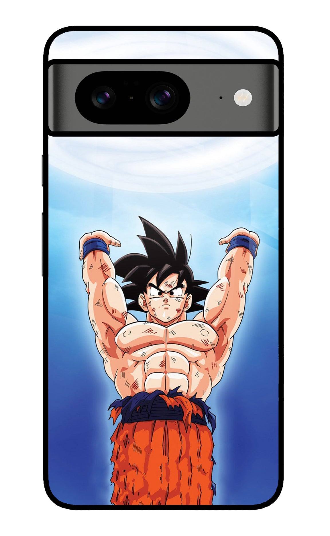 Goku Power Google Pixel 8 Glass Case