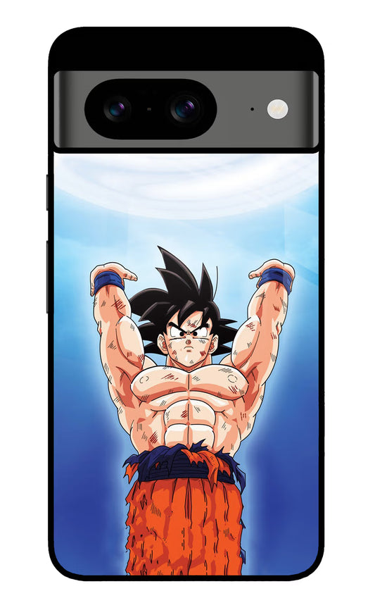 Goku Power Google Pixel 8 Glass Case