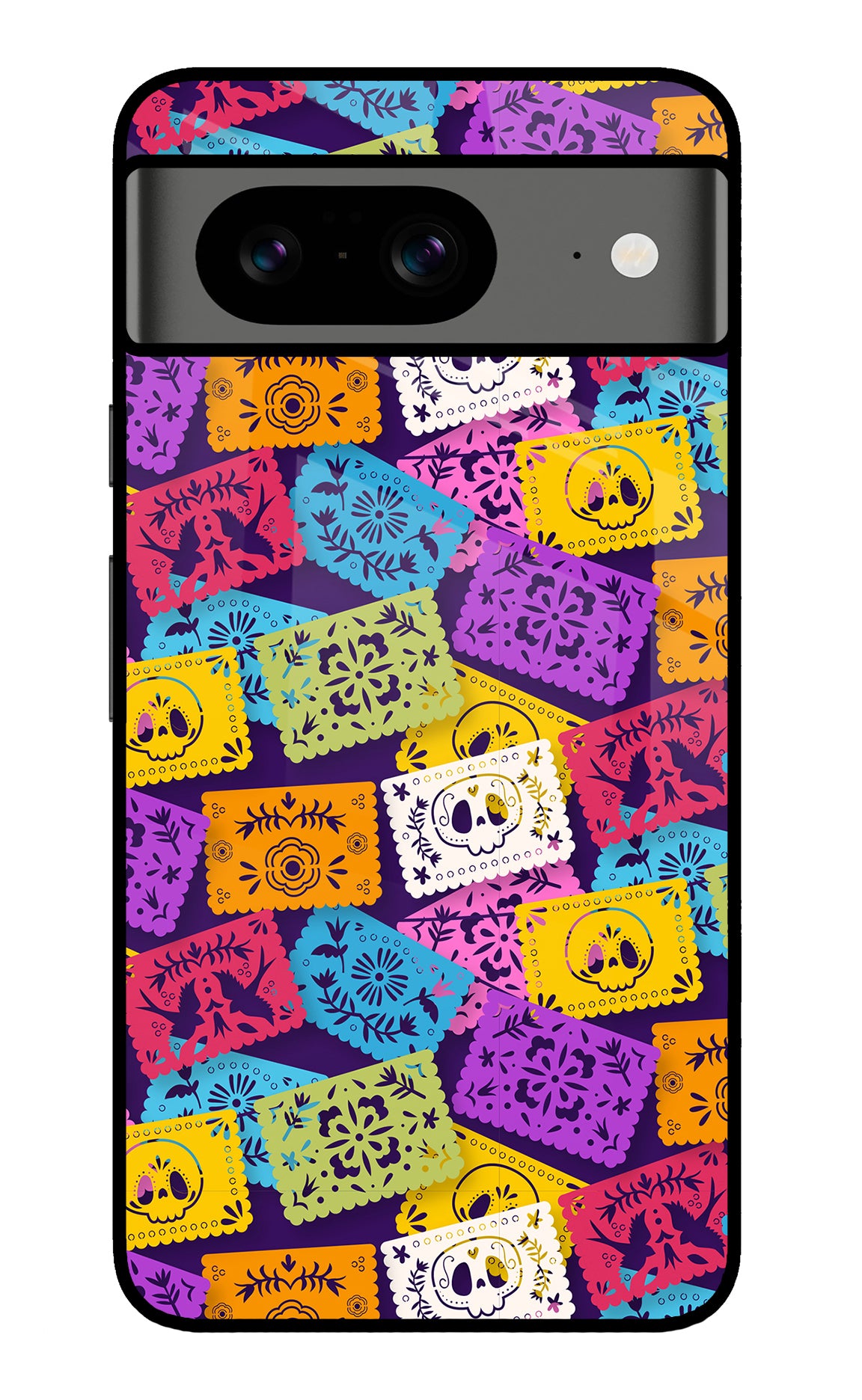 Mexican Pattern Google Pixel 8 Glass Case