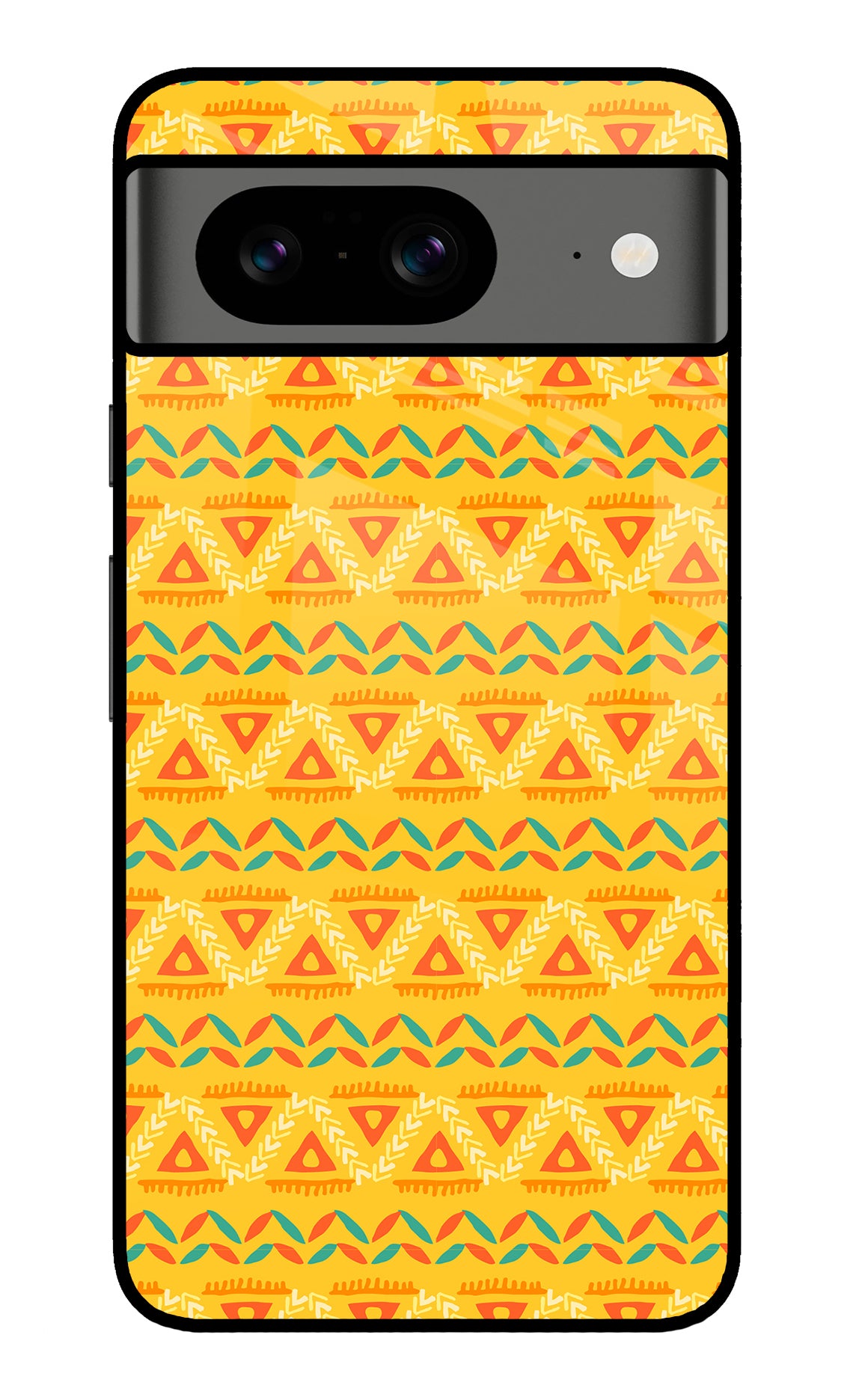 Tribal Pattern Google Pixel 8 Back Cover