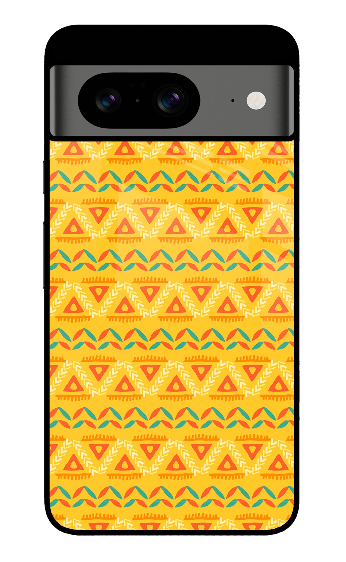 Tribal Pattern Google Pixel 8 Back Cover