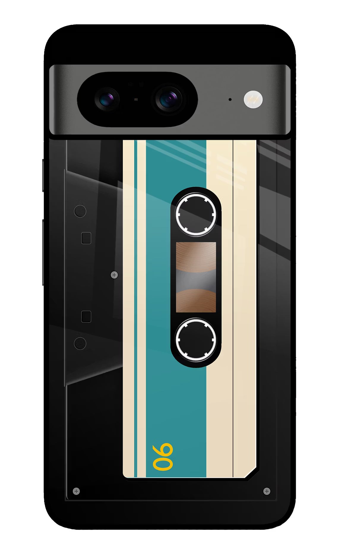 Cassette Google Pixel 8 Glass Case