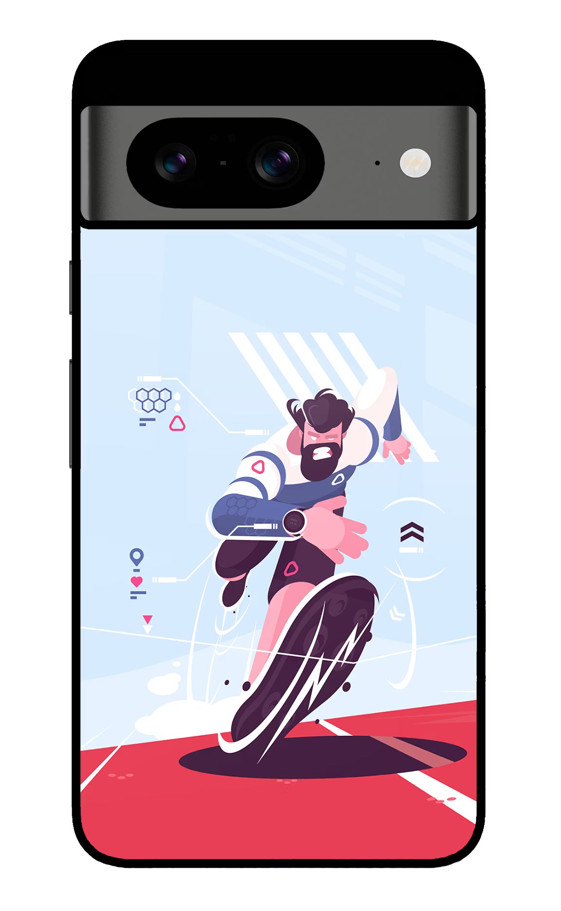 Run Pro Google Pixel 8 Glass Case