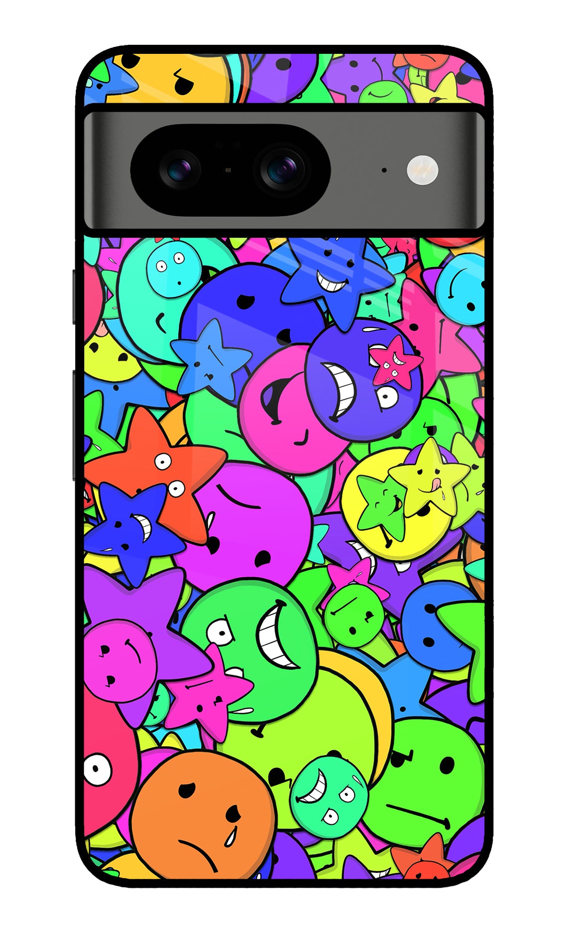 Fun Doodle Google Pixel 8 Back Cover