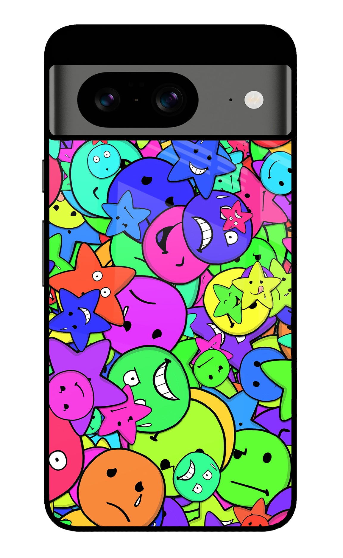 Fun Doodle Google Pixel 8 Back Cover