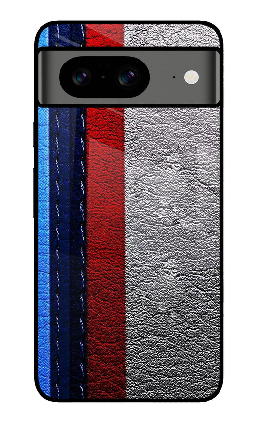 BMW Stripes Google Pixel 8 Glass Case