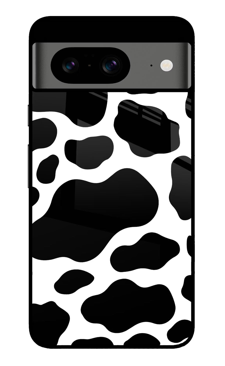 Cow Spots Google Pixel 8 Back Cover, Glass case