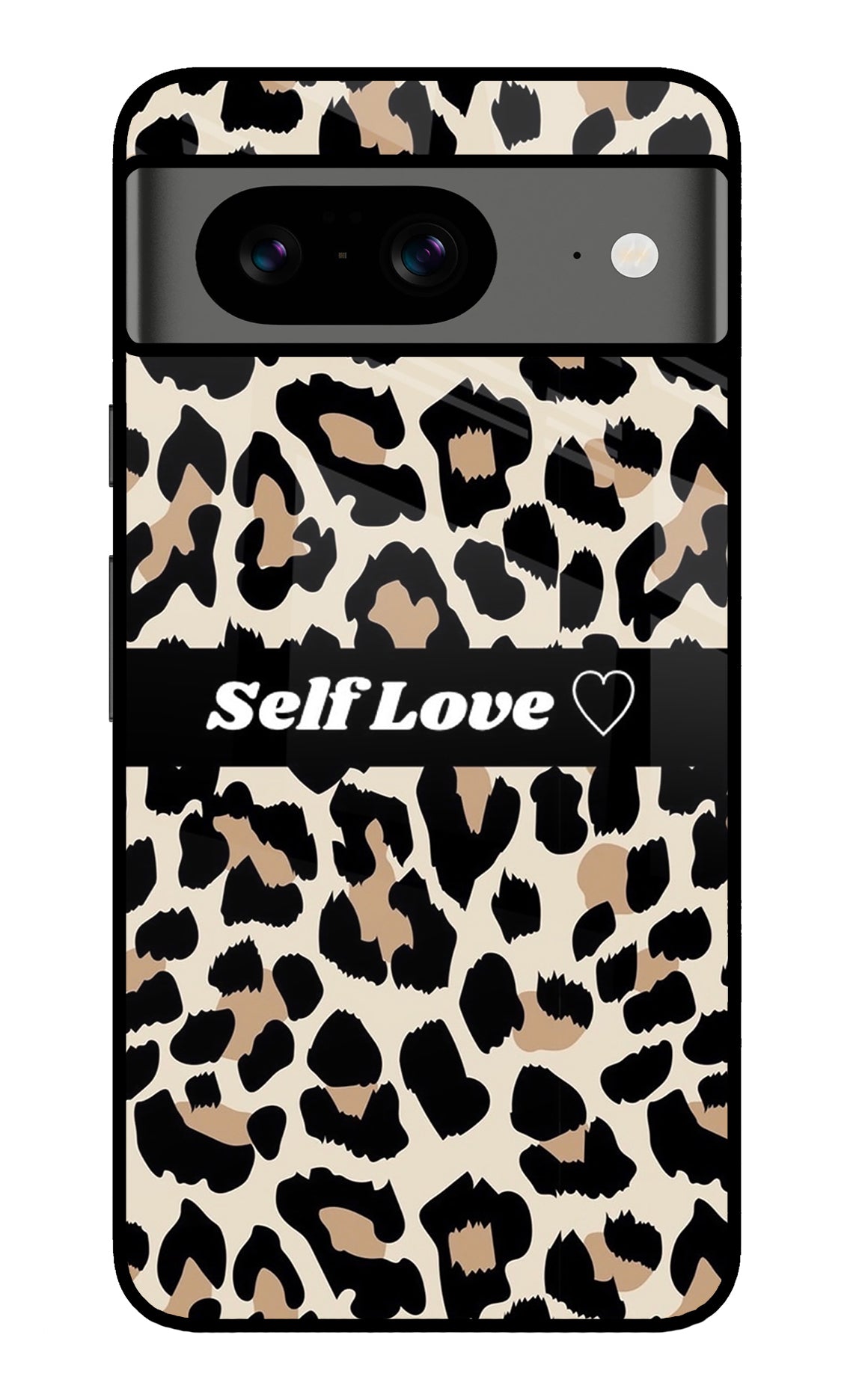 Leopard Print Self Love Google Pixel 8 Back Cover