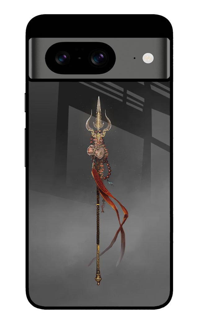 Shiv Trishul Google Pixel 8 Glass Case
