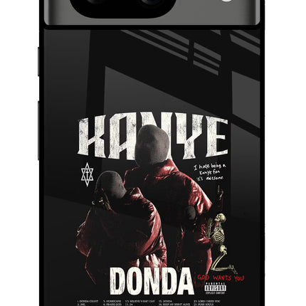 Donda Kanye West Google Pixel 8 Glass Case