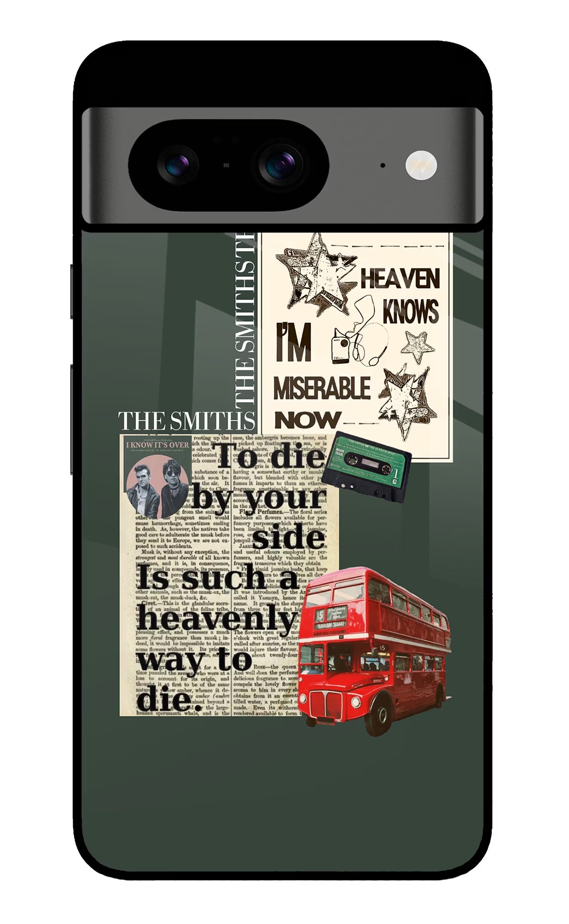 The Smiths Google Pixel 8 Glass Case Back Cover by Casekaro