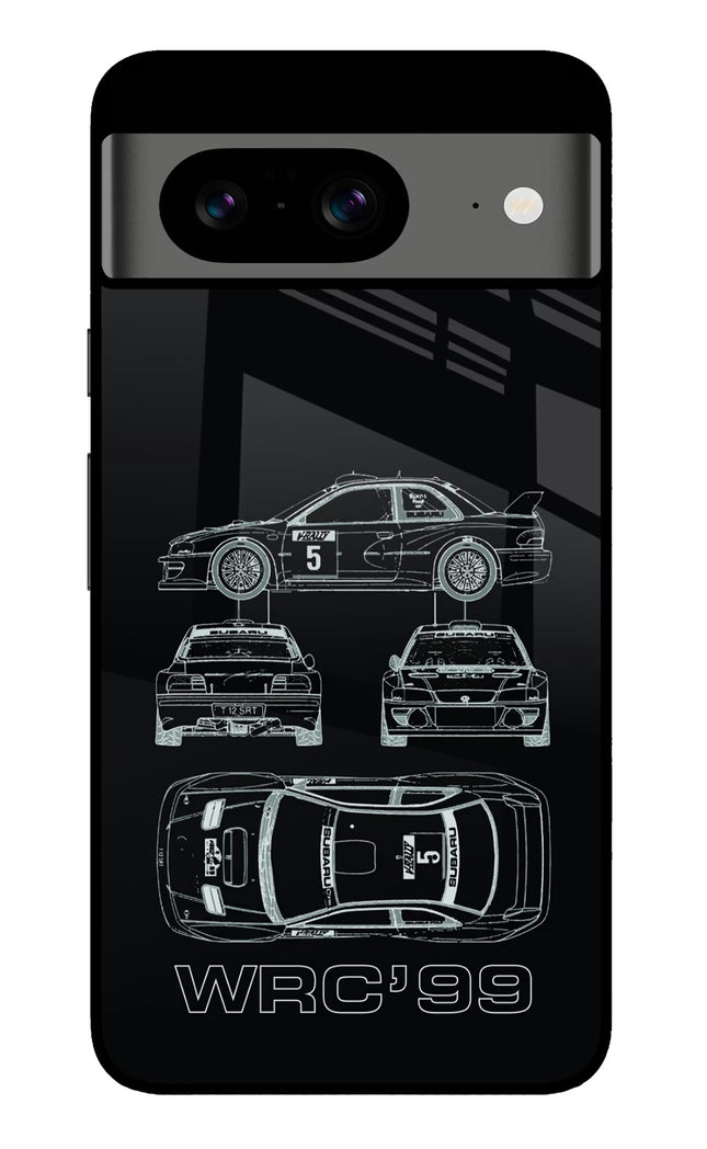 WRC'99 Google Pixel 8 Glass Case