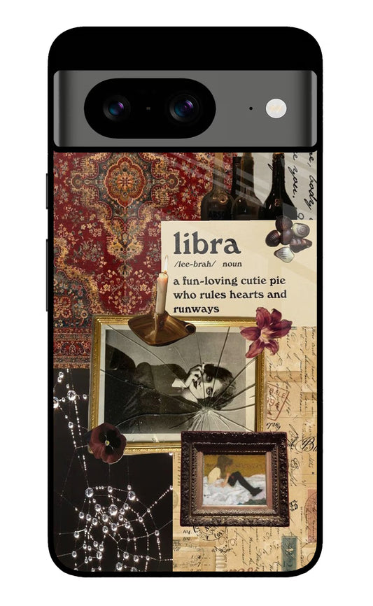 Libra Zodiac Google Pixel 8 Glass Case