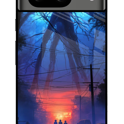Ordinary Things Shadow Google Pixel 8 Glass Case Back Cover by Casekaro