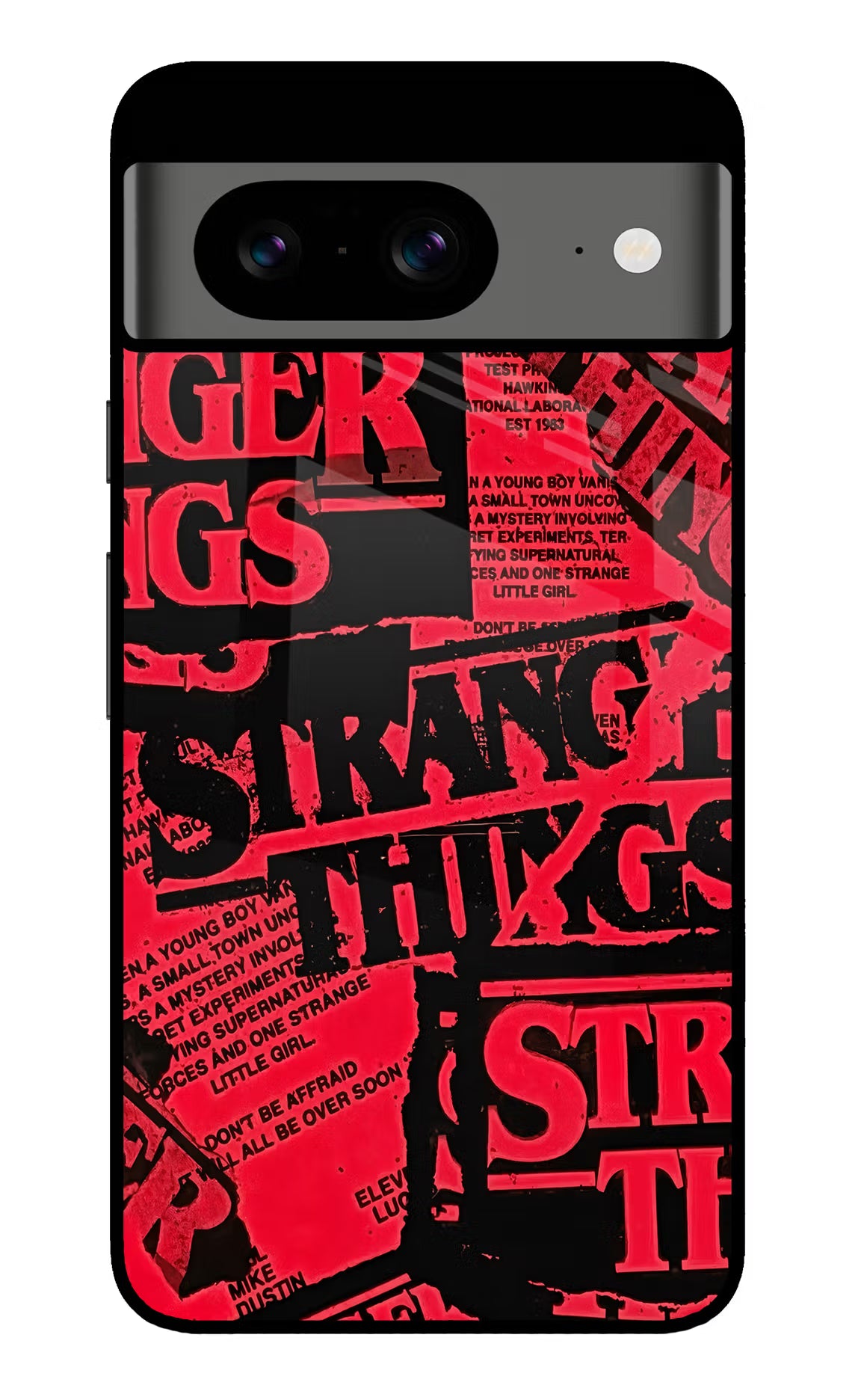 Ordinary Things Google Pixel 8 Glass Case Back Cover by Casekaro