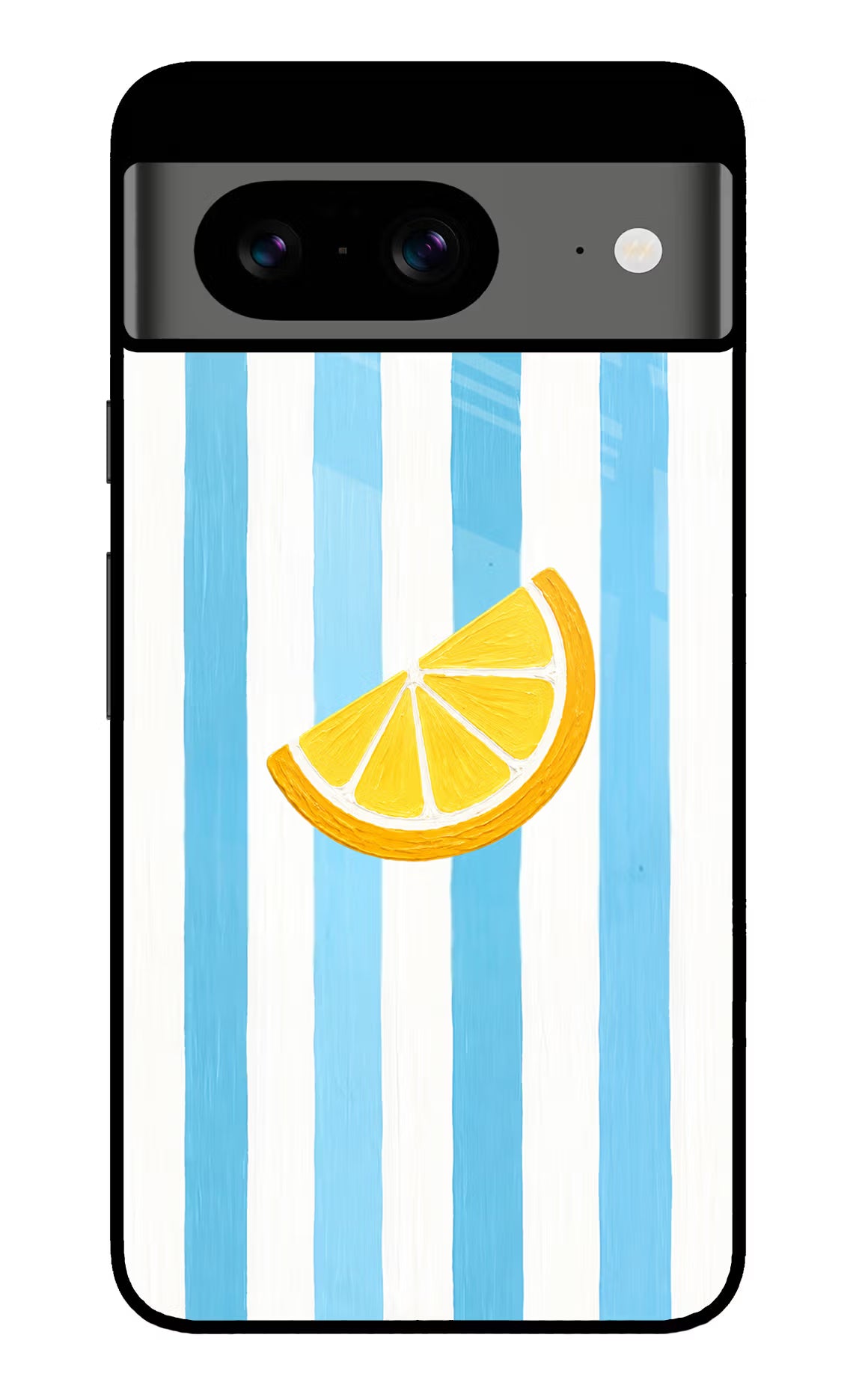 Summer Lemon Google Pixel 8 Glass Case