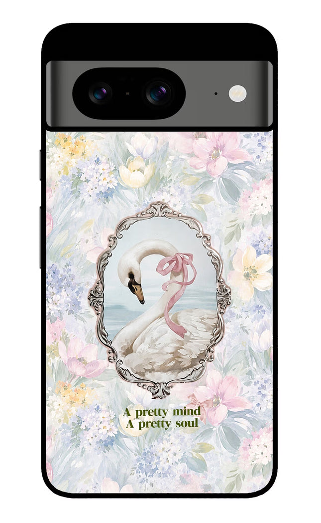Pretty Mind Pretty Soul Google Pixel 8 Glass Case