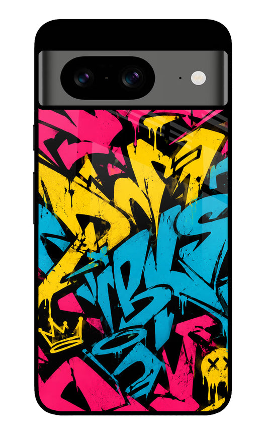 Graffiti Vibe Google Pixel 8 Glass Case