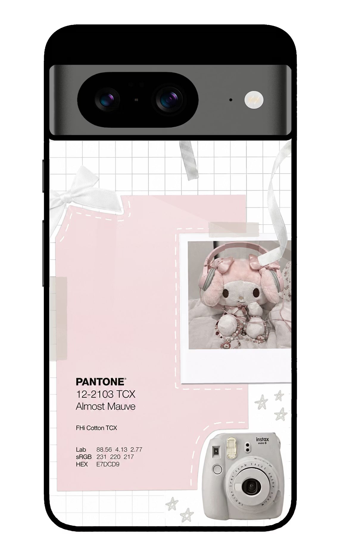 Pantone Asthetic Google Pixel 8 Glass Case