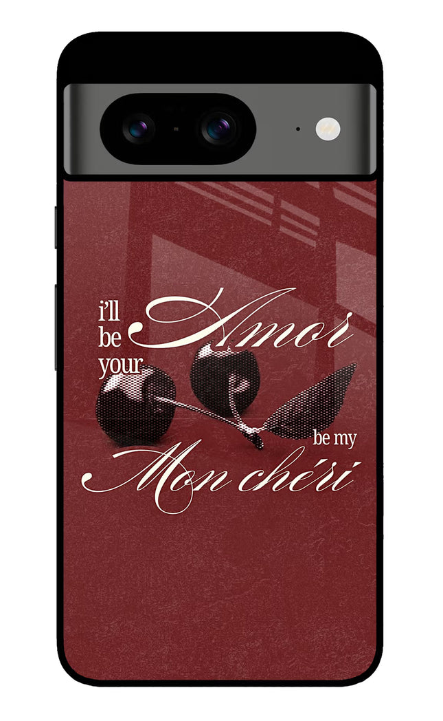 Velvet Cherry Google Pixel 8 Glass Case
