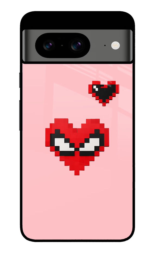 Gwen Heart Google Pixel 8 Glass Case
