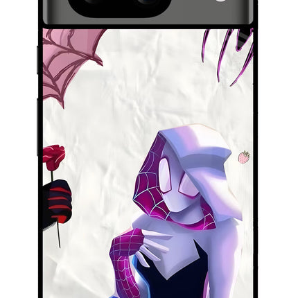 Gwen Verse Google Pixel 8 Glass Case