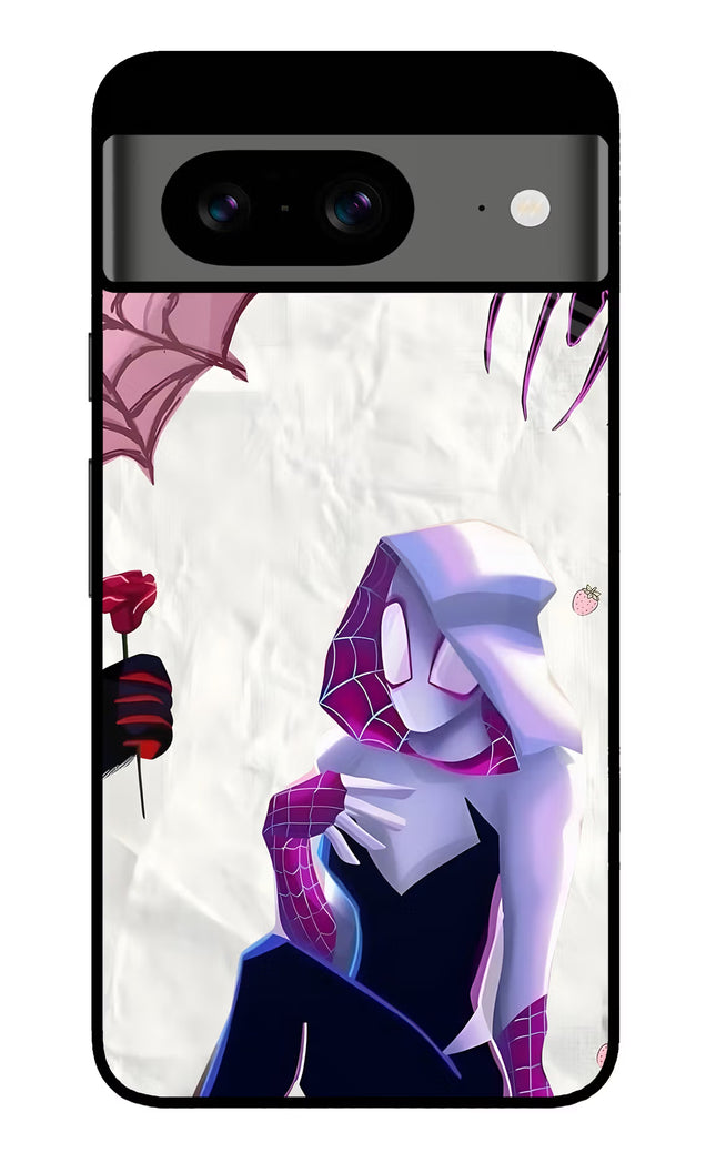 Gwen Verse Google Pixel 8 Glass Case
