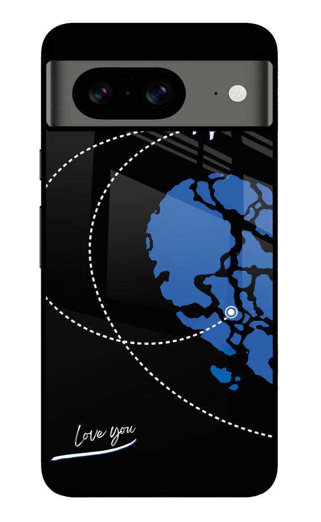 Love Orbit Google Pixel 8 Glass Case