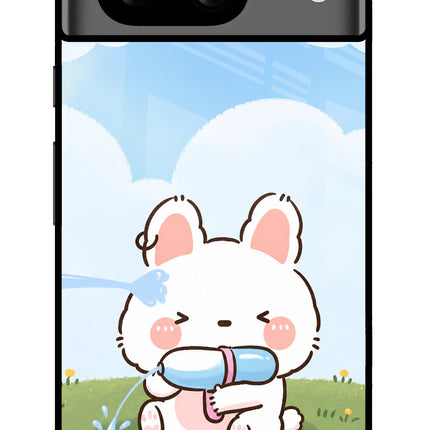 Bunny Treat Google Pixel 8 Glass Case