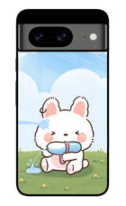 Bunny Treat Google Pixel 8 Glass Case