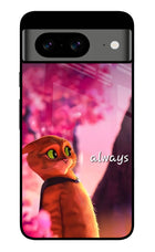 Always Cat Google Pixel 8 Glass Case