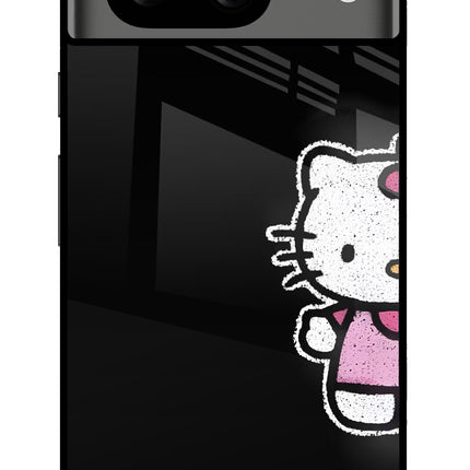 Kitty Charm Google Pixel 8 Glass Case