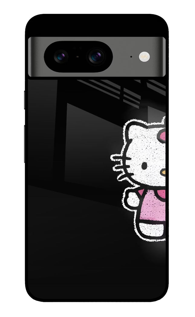 Kitty Charm Google Pixel 8 Glass Case