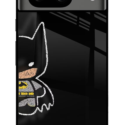 Bat Kitty Google Pixel 8 Glass Case