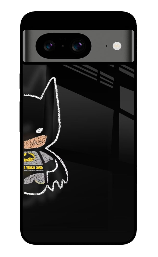 Bat Kitty Google Pixel 8 Glass Case