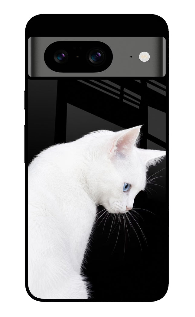 Snow Gaze Google Pixel 8 Glass Case