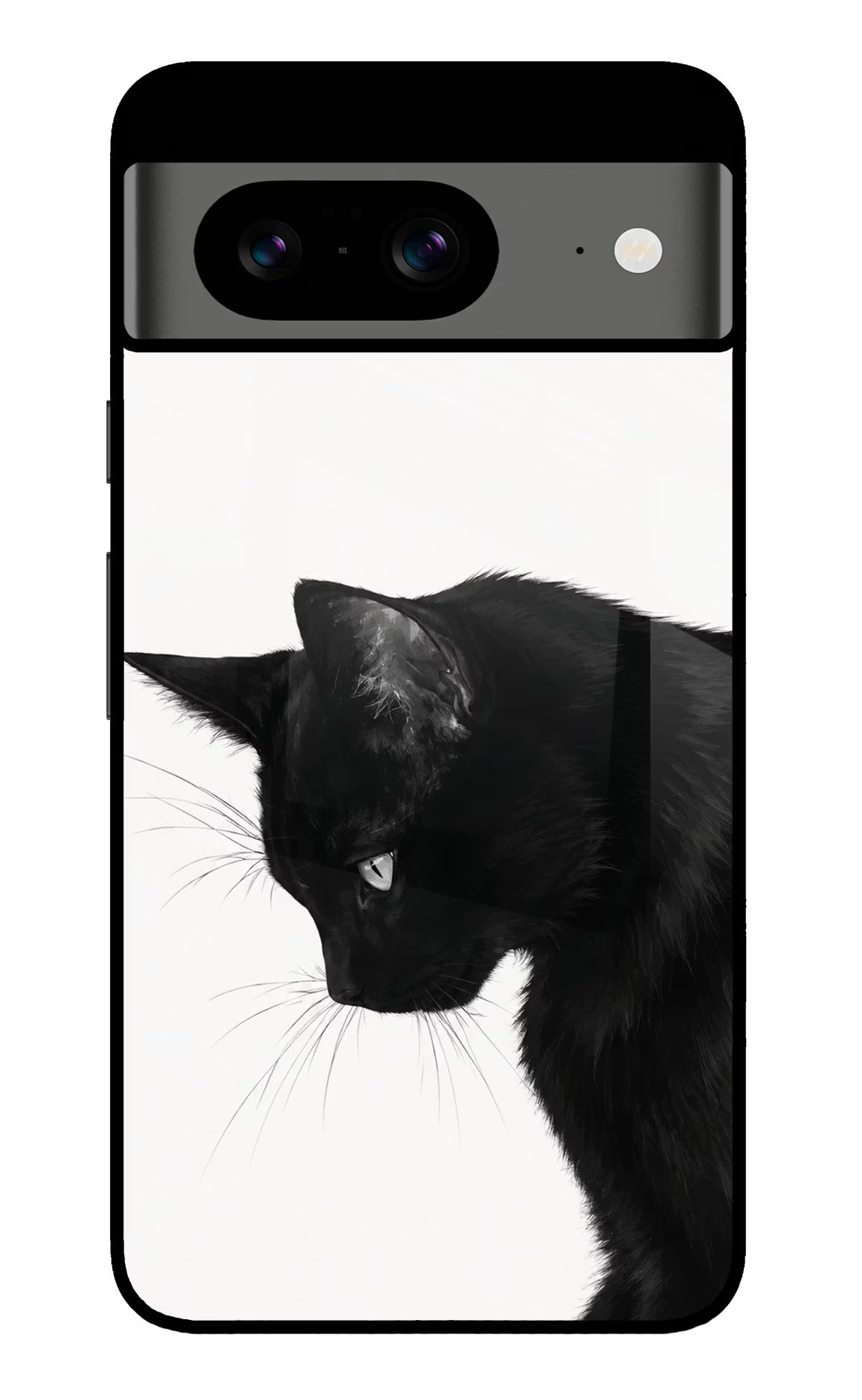 Shadow Gaze Google Pixel 8 Glass Case