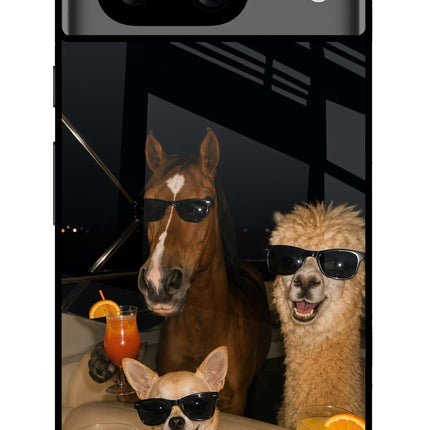 Party Squad Google Pixel 8 Glass Case