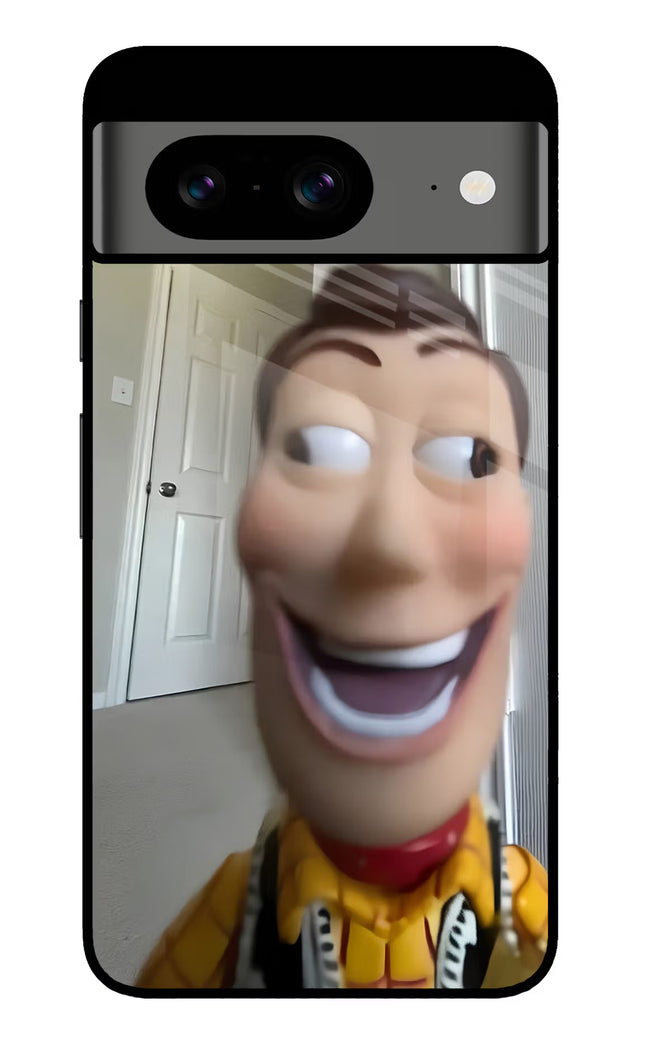 Side Eye Woody Google Pixel 8 Glass Case
